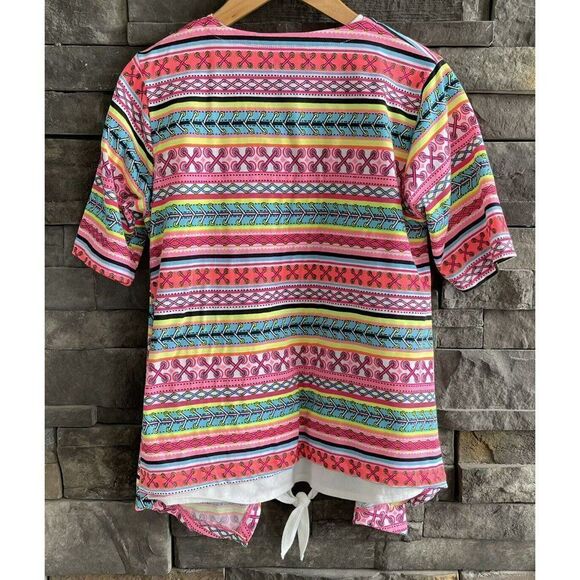 Limited Too Colorful Shirt‎ Girls Large 14/16 White Shirt Under Childrens Place - Picture 2 of 4